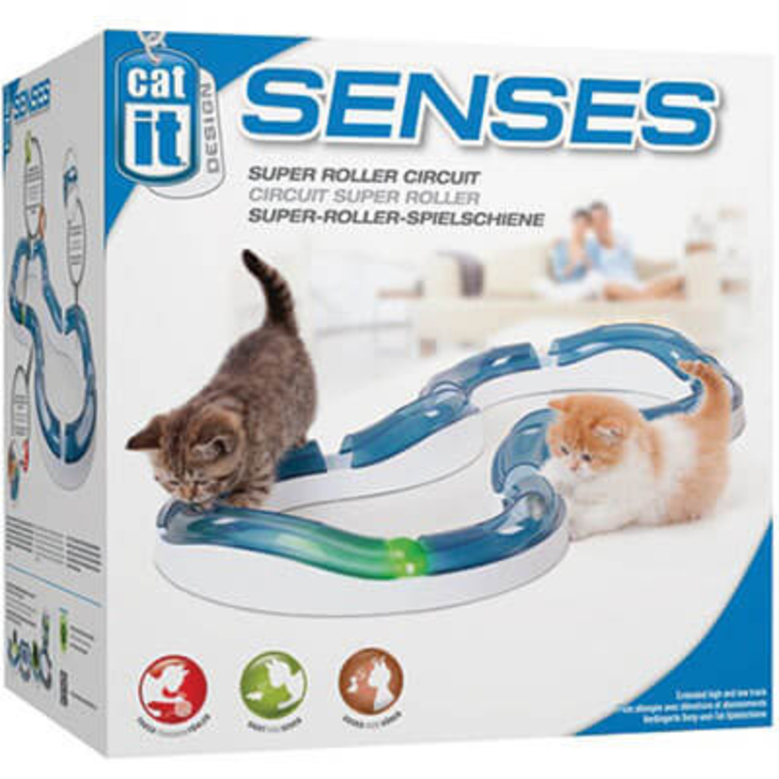 CATIT SUPER ROLLER CIRCUIT קאטאיט סנסז מגרש משחקים אינטראקטיבי