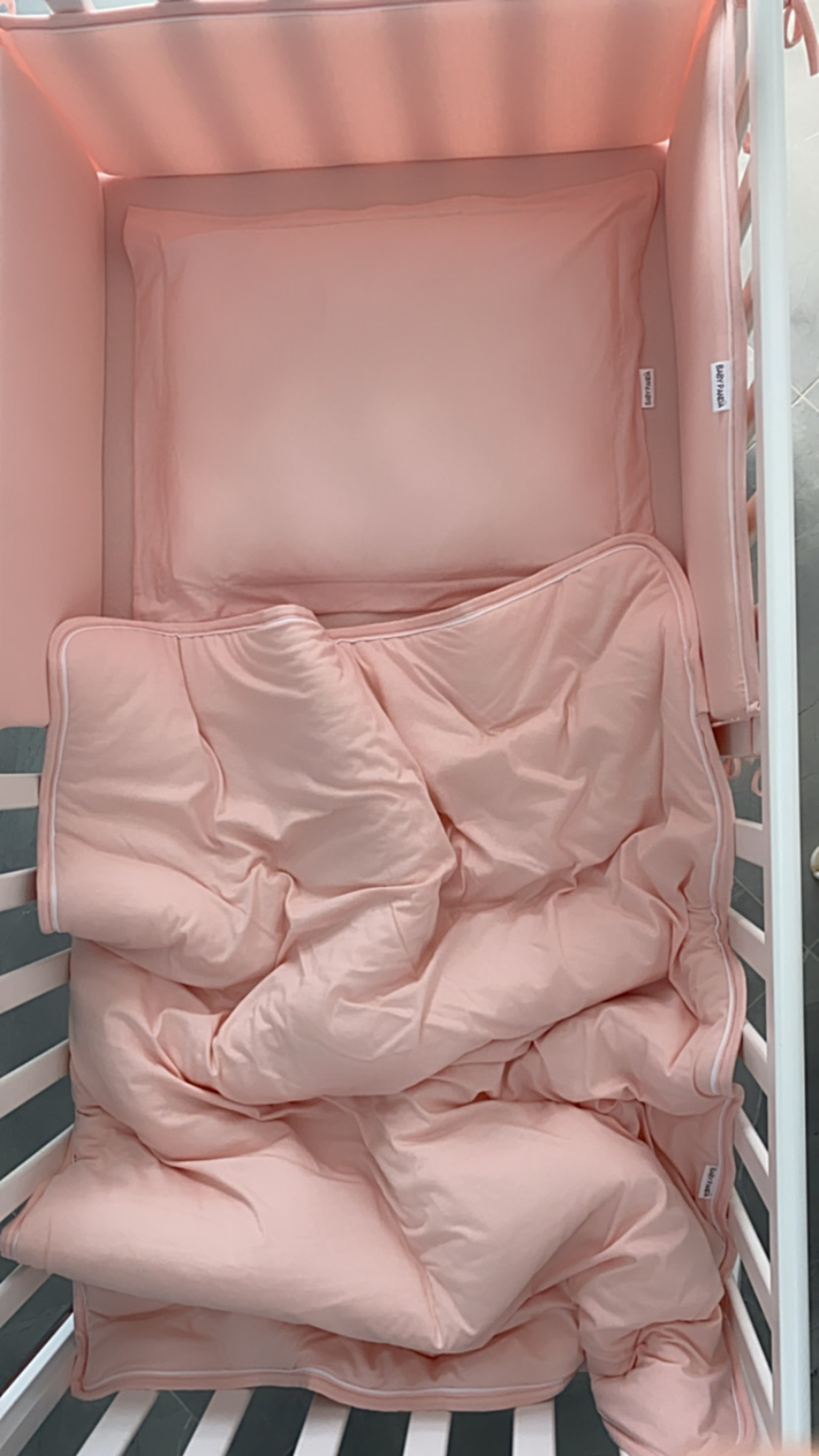 שמיכת חורף למיטת תינוק | NEW PINK