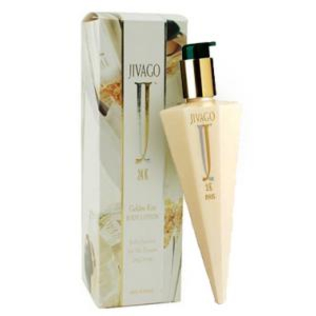 קרם גוף לאשה ג'יוואגו  24 קראט נשיקת הזהב 200 מל