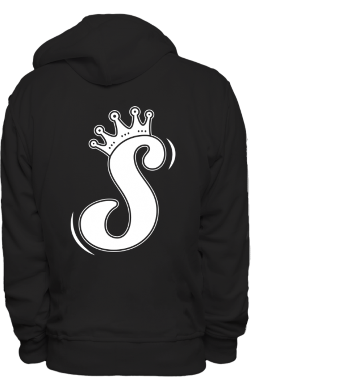 קפוצ'ון עם רוכסן – ספיר שחור