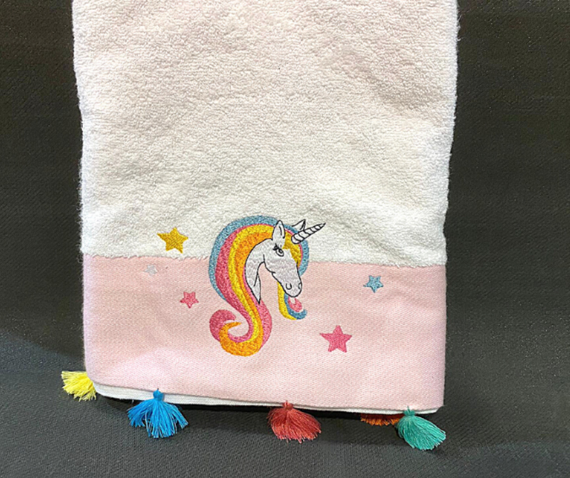 Единорог полотенце