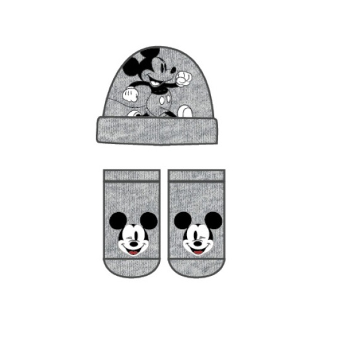 סל ארוג - מיקי מאוס שחור לבן