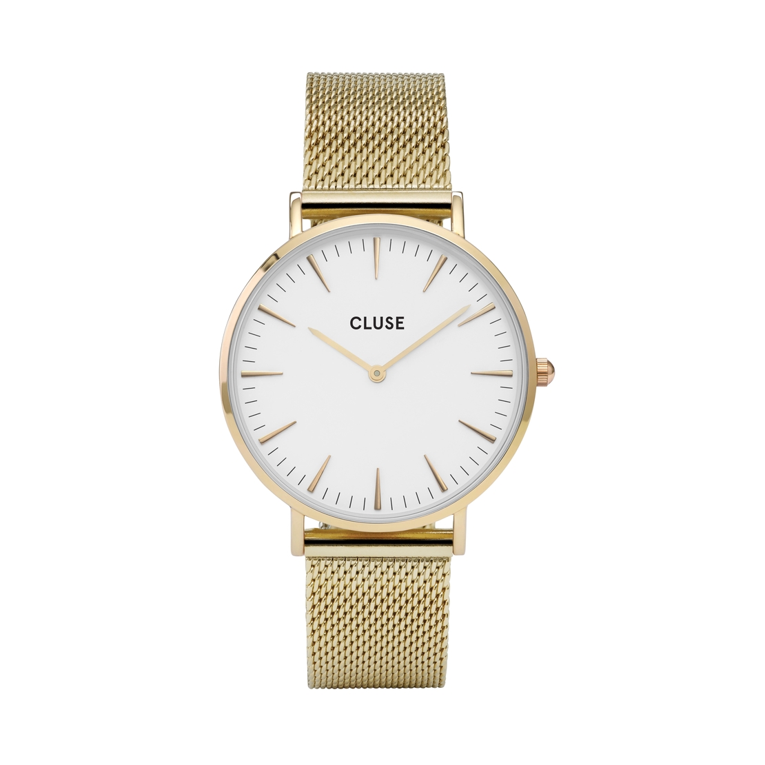 38 mm - CW0101201009  Boho Chic Mesh White, Gold Colour