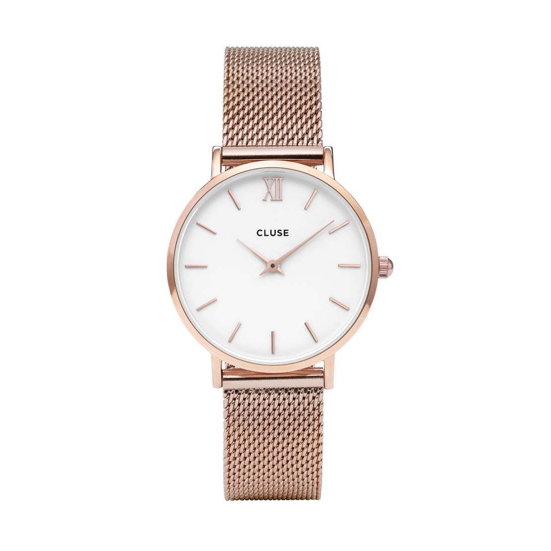 33 mm - CW0101203001  Minuit Mesh White, Rose Gold Colour