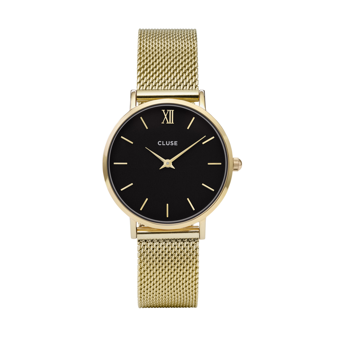 33 mm - CW0101203017  Minuit Mesh Black, Gold Colour