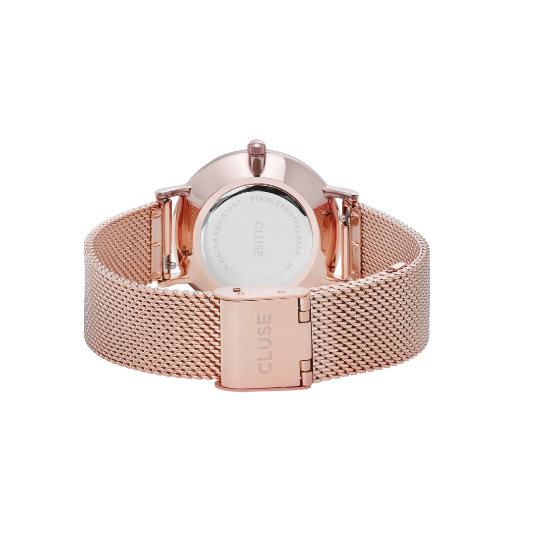 33 mm - CW0101203003  Minuit Mesh Black, Rose Gold Colour