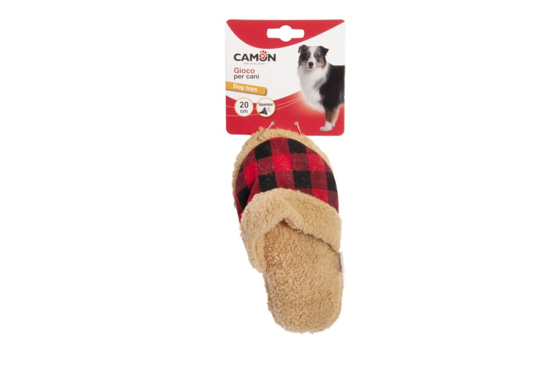 צעצוע בד בצורת נעל - מצפצף