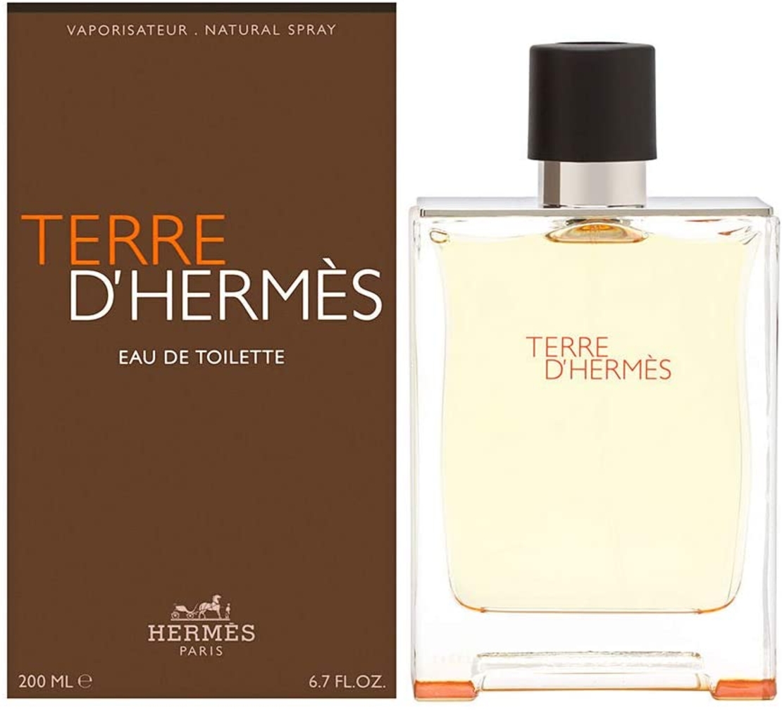 בושם לגבר הרמס טר דה הרמס Terre D Hermes EDT 200 ML