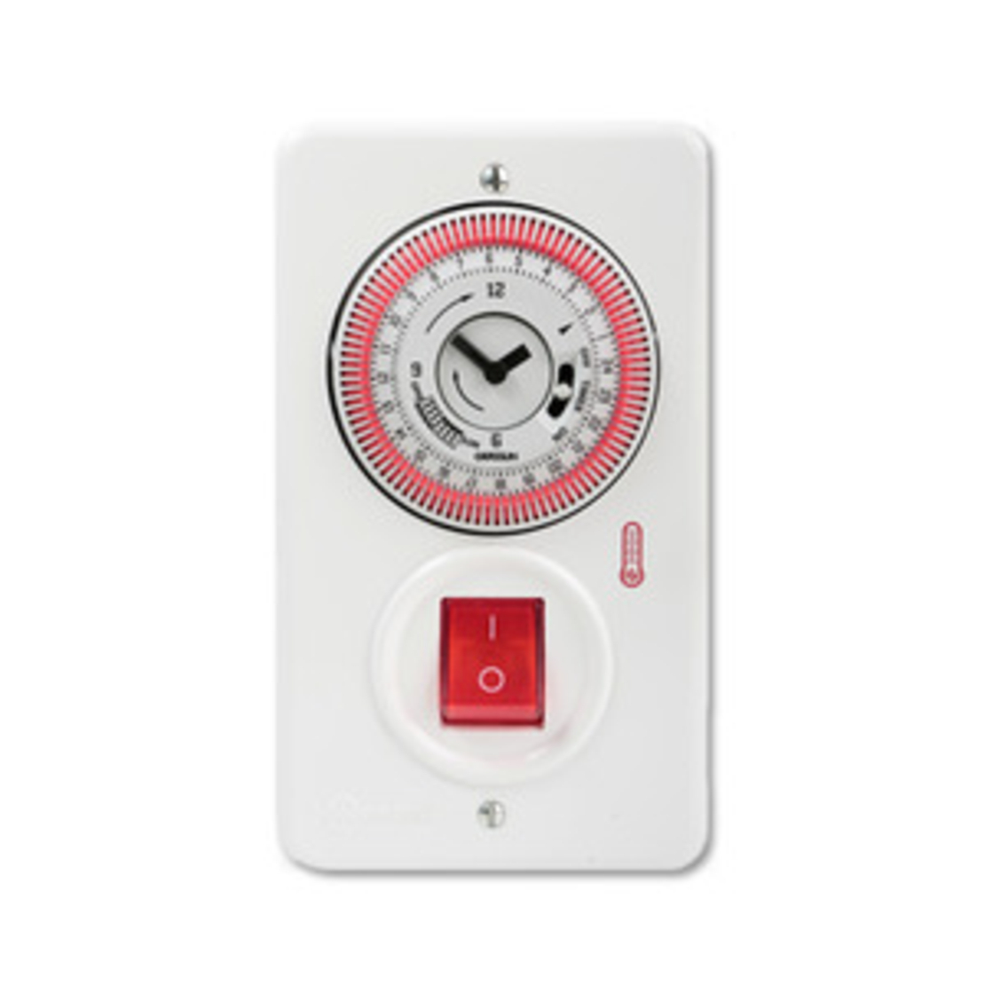 שעון לדוד לקופסא מלבנית אנכית התקנה תחת הטיח 