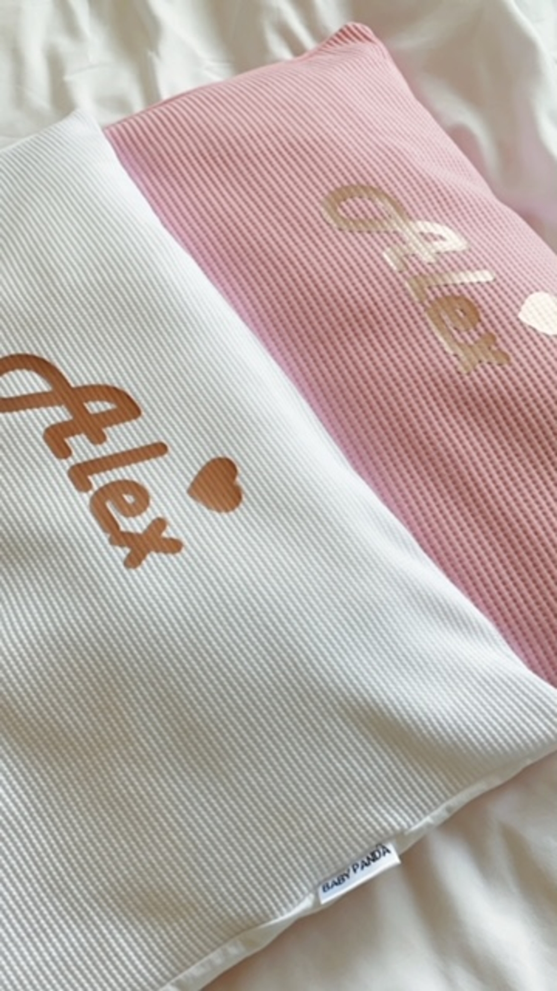 ציפית לכרית המתוקה|ורוד מסטיק וופל