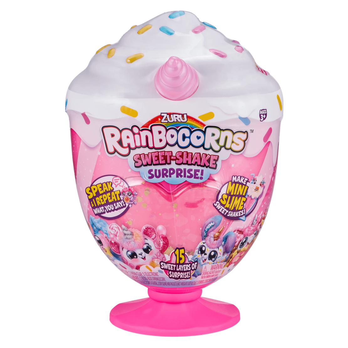 ריינבוקורן- מילקשייק הפתעות