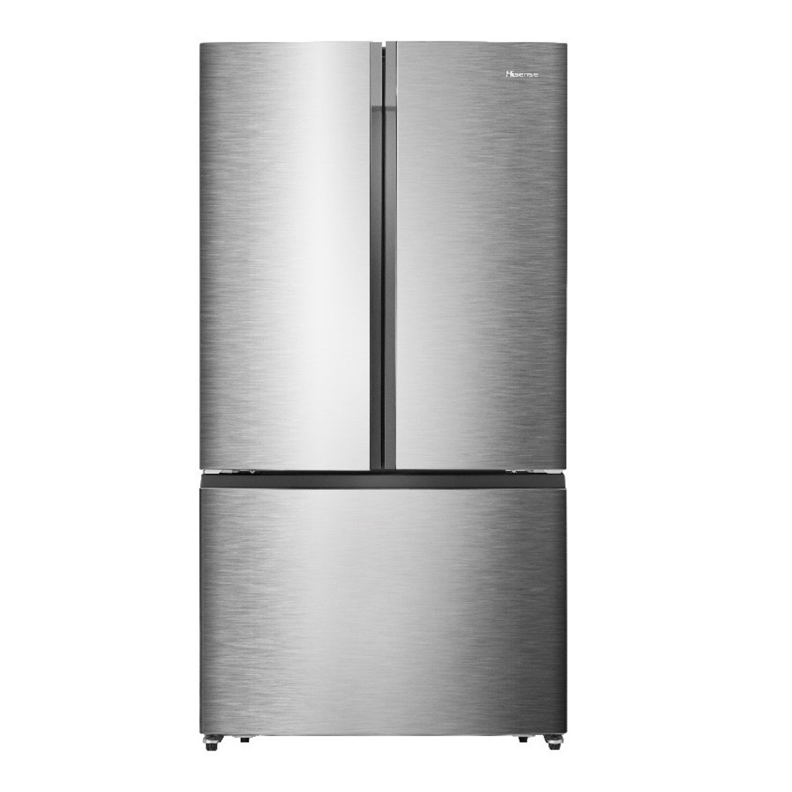 מקרר טריפל 3 דלתות מקפיא תחתון הייסנס דגם RT101 נירוסטה Hisense