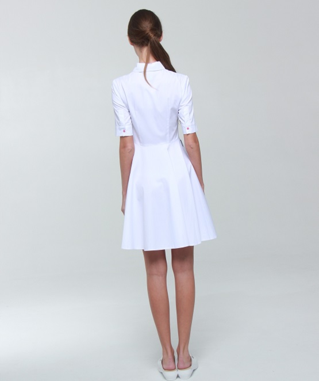 Платье медицинское женское Белый 119