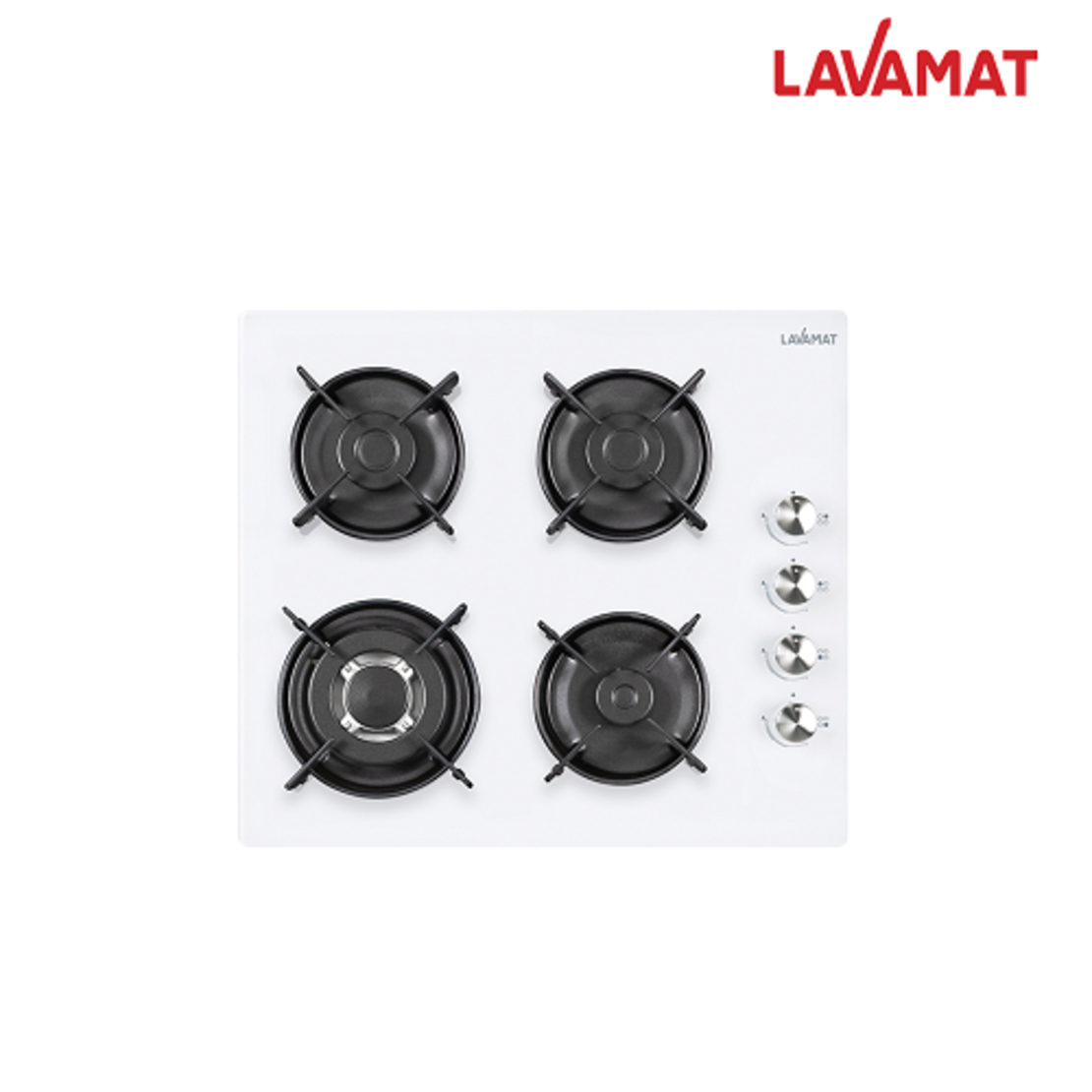 כיריים גז 4 להבות זכוכית LAVAMAT דגם LVH66