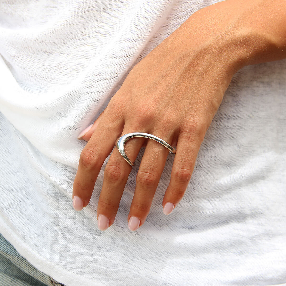 טבעת דאב - כסף 925 