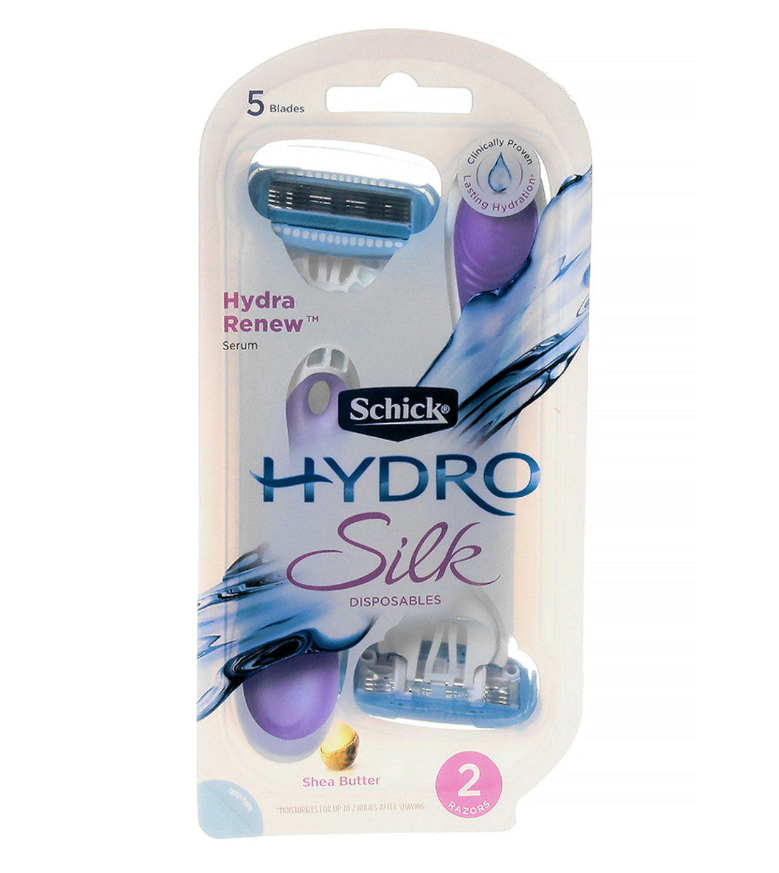 שיק היידרו סילק סכין חד-פעמי 2 יח'