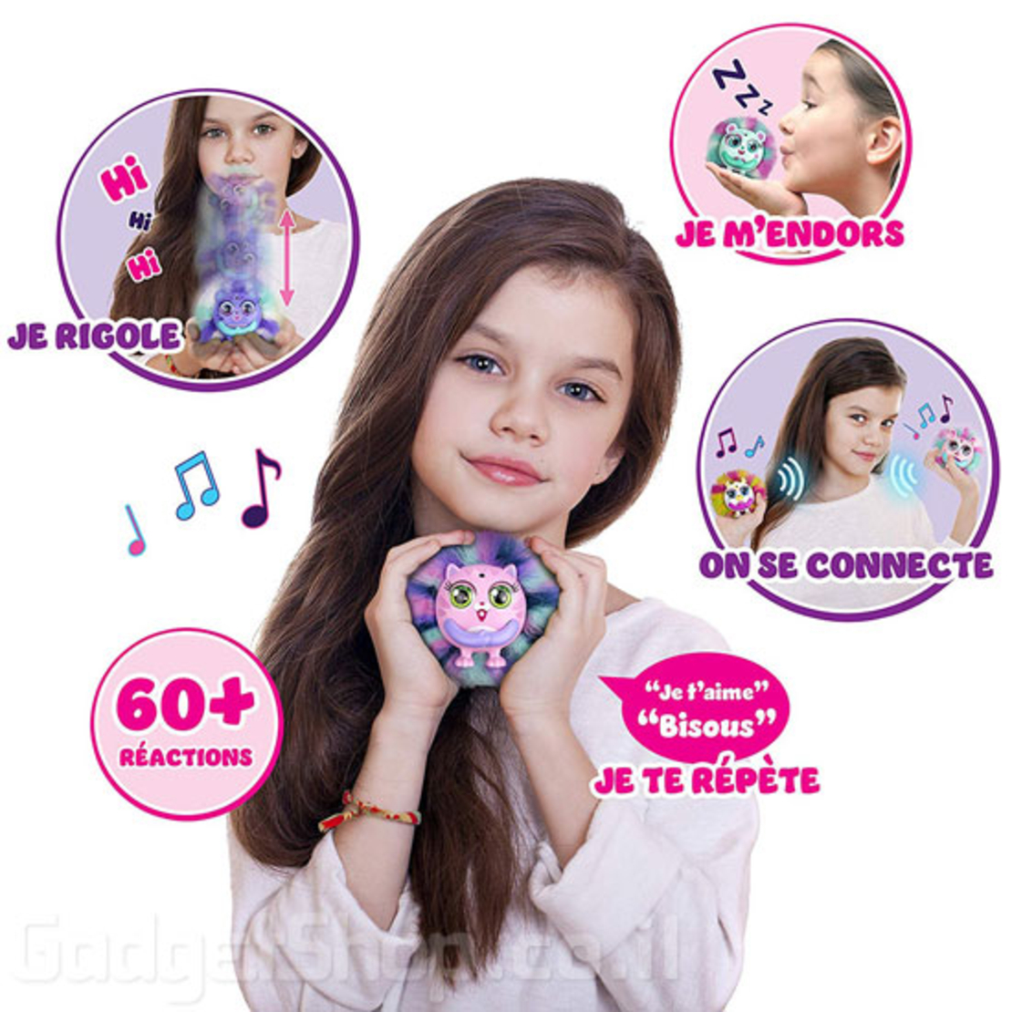 טייני פאריז- בובת פרווה אינטראקטיבית