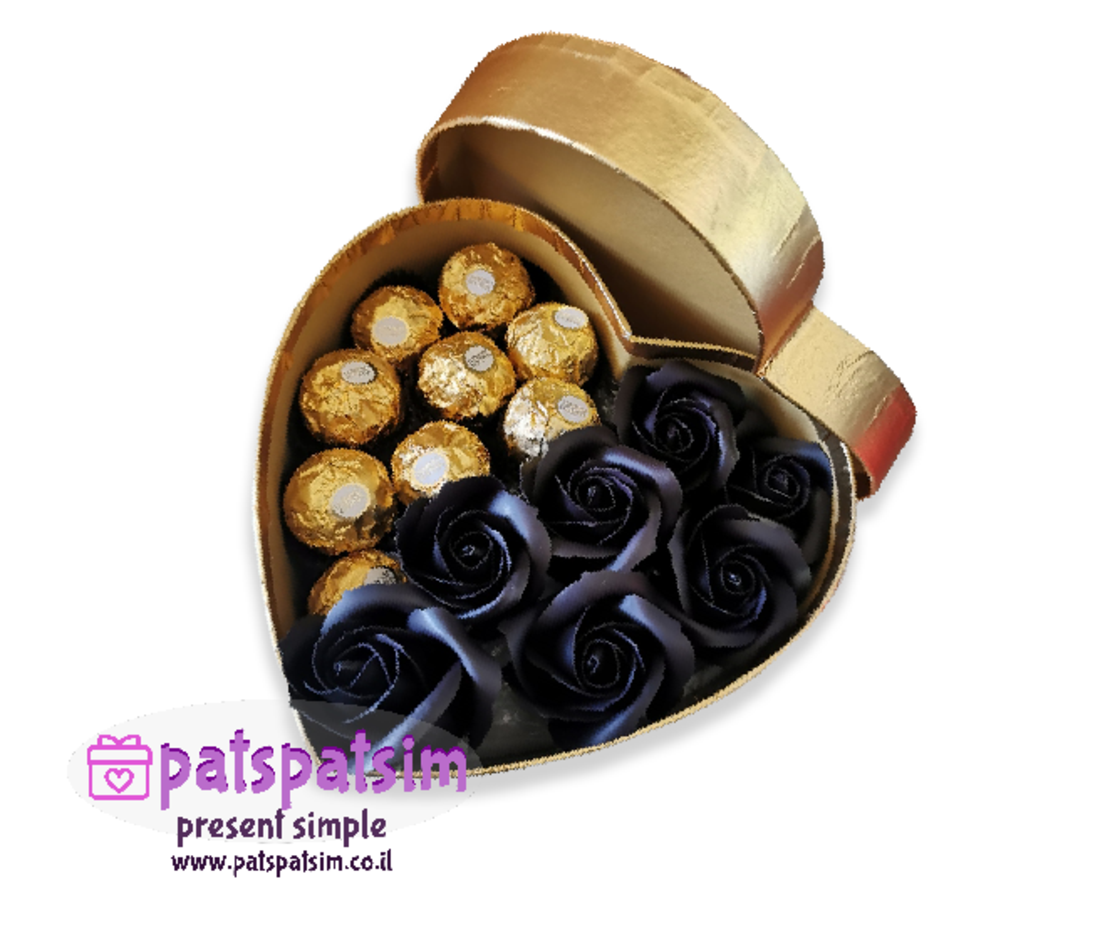 קופסא קטנה למארז מתנה כולל כיתוב 