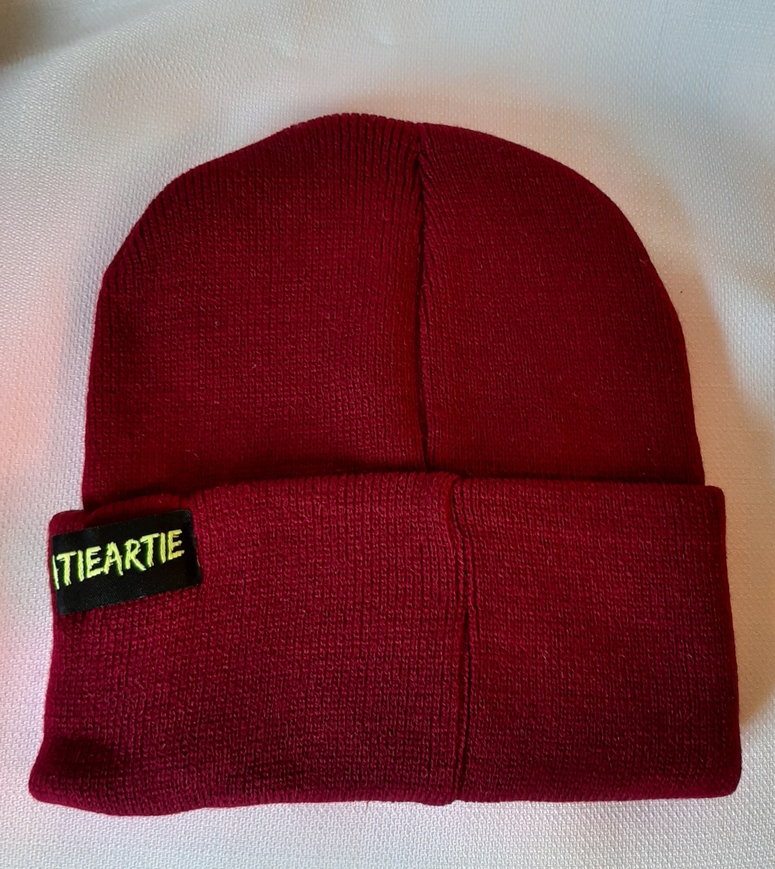 Burgundy Punky Hat
