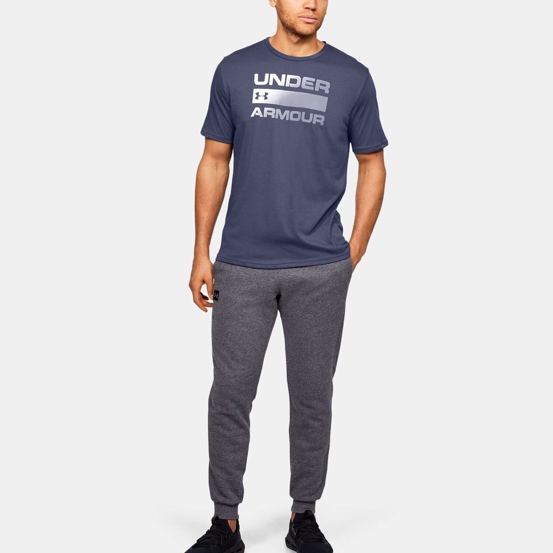 חולצת אנדר ארמור לגברים | Under Armour Team Issue Wordmark Short Sleeve 