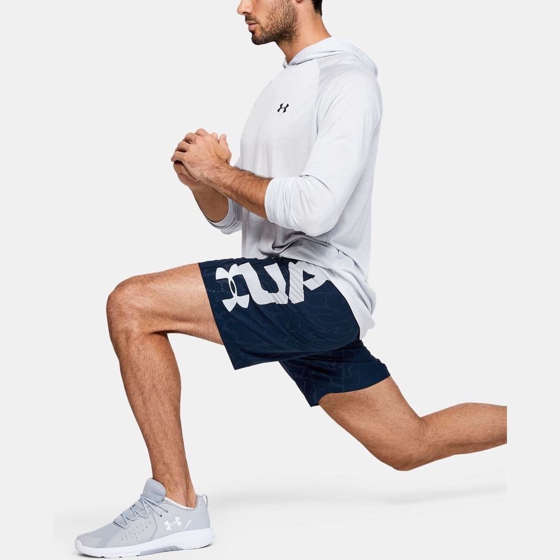 שורט אנדר ארמור גברים | Under Armour Woven Graphic Emboss Shorts 