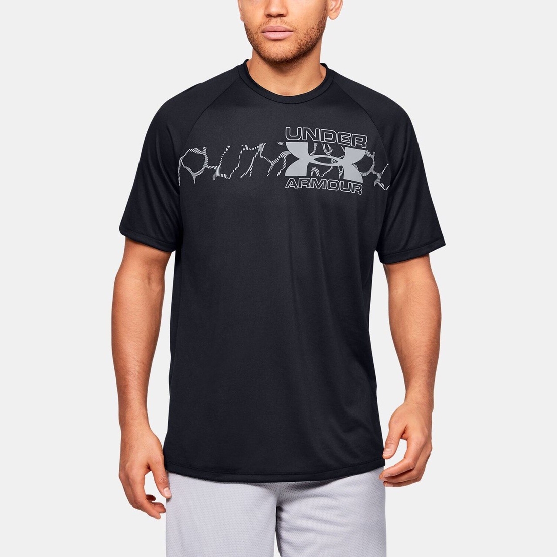 חולצת אנדר ארמור גברים | Under Armour Tech 2.0 Graphic Ss  