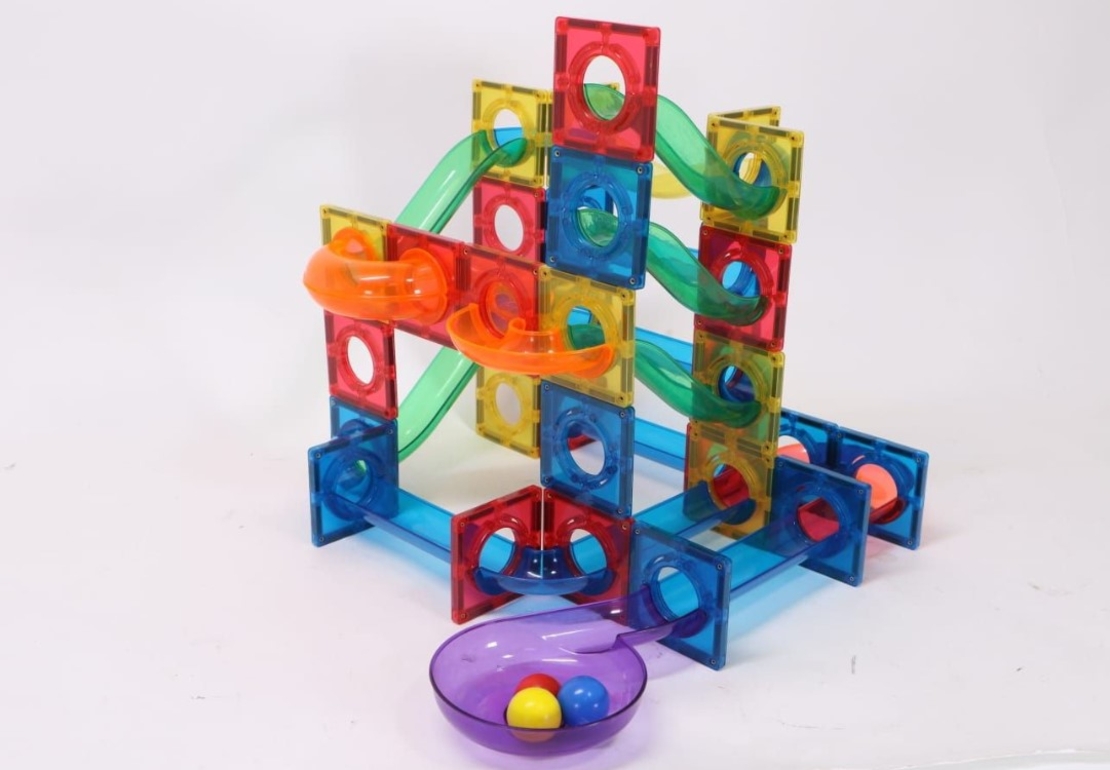 משחק הרכבה מגנטים מאגיס - פארק שעשועים