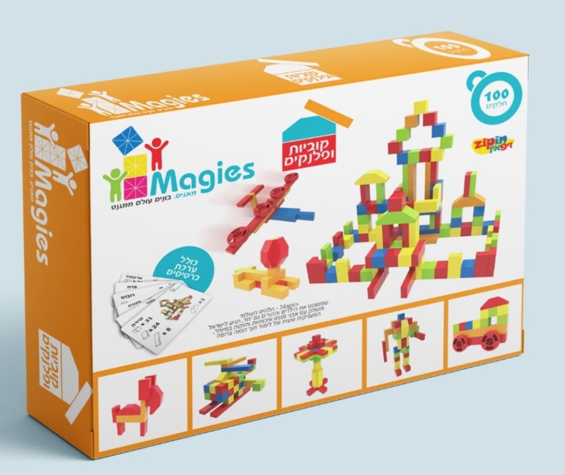משחק הרכבה מגנטים מאגיס - קפלות