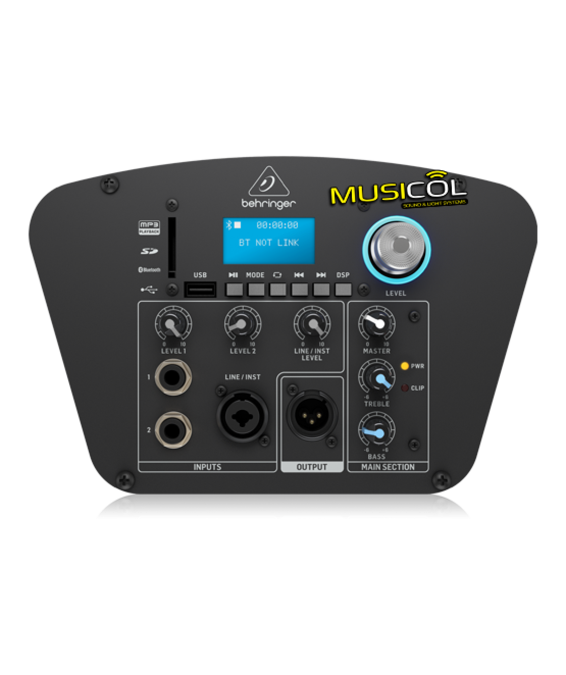 סט קולונה נטען מוגבר BEHRINGER C210B