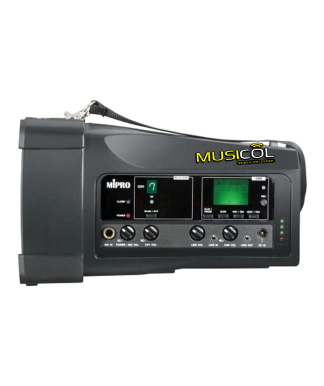 בידורית אלחוטית עם מיקרופון ידני MIPRO MA-100SU-H