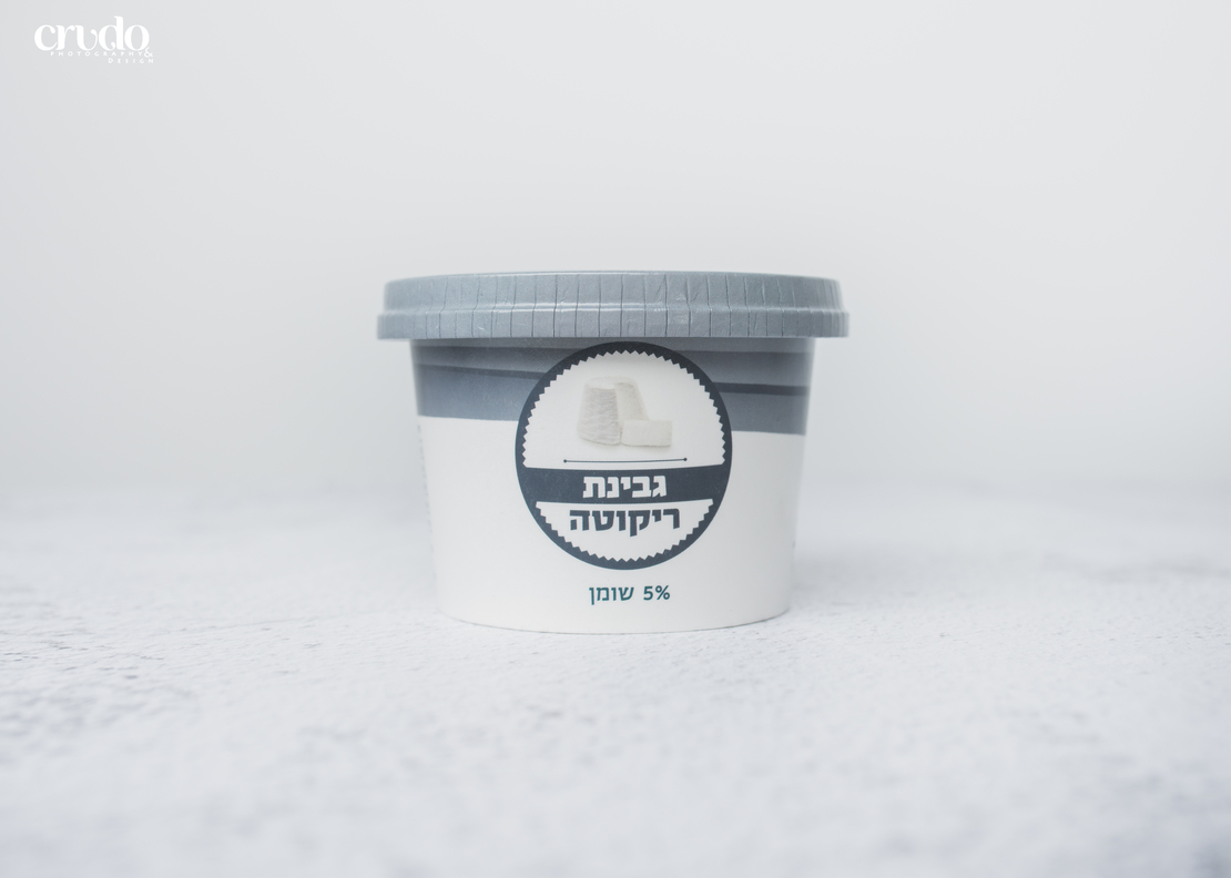 גבינת ריקוטה בטעם טבעי- 200 גרם