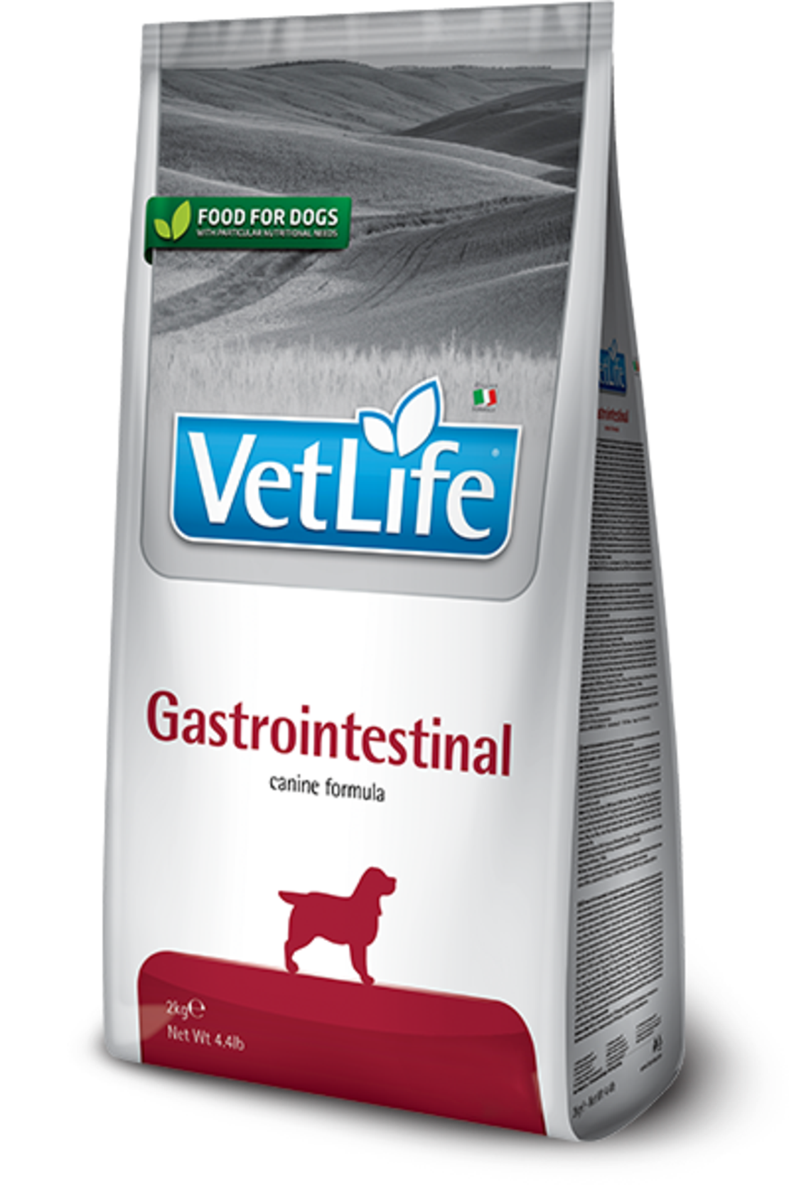 Vet Life Gastrointestinal וט לייף גסטרו אינטסטינל מזון רפואי לכלבים 12 ק