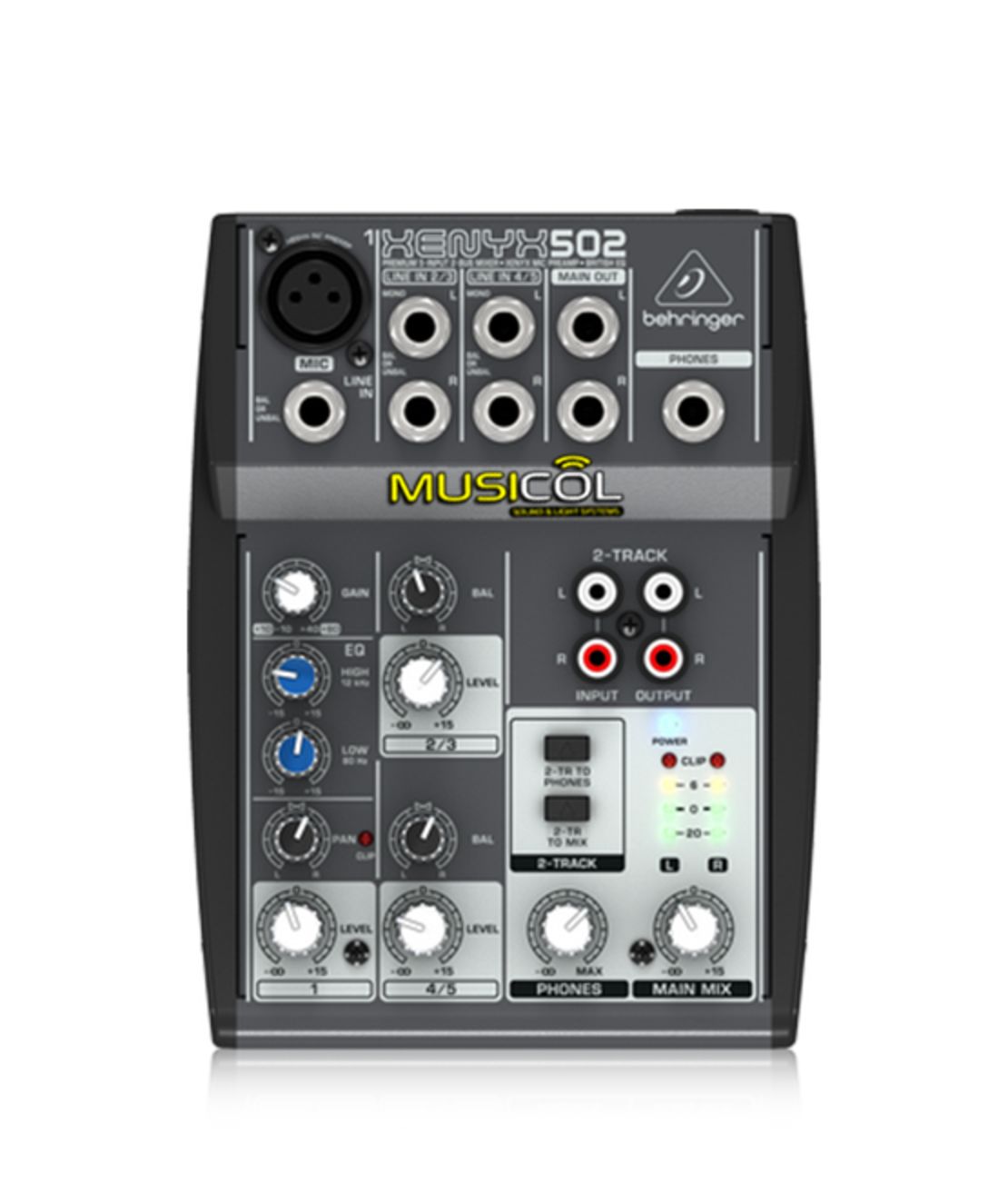 מיקסר 5 כניסות XENYX 502