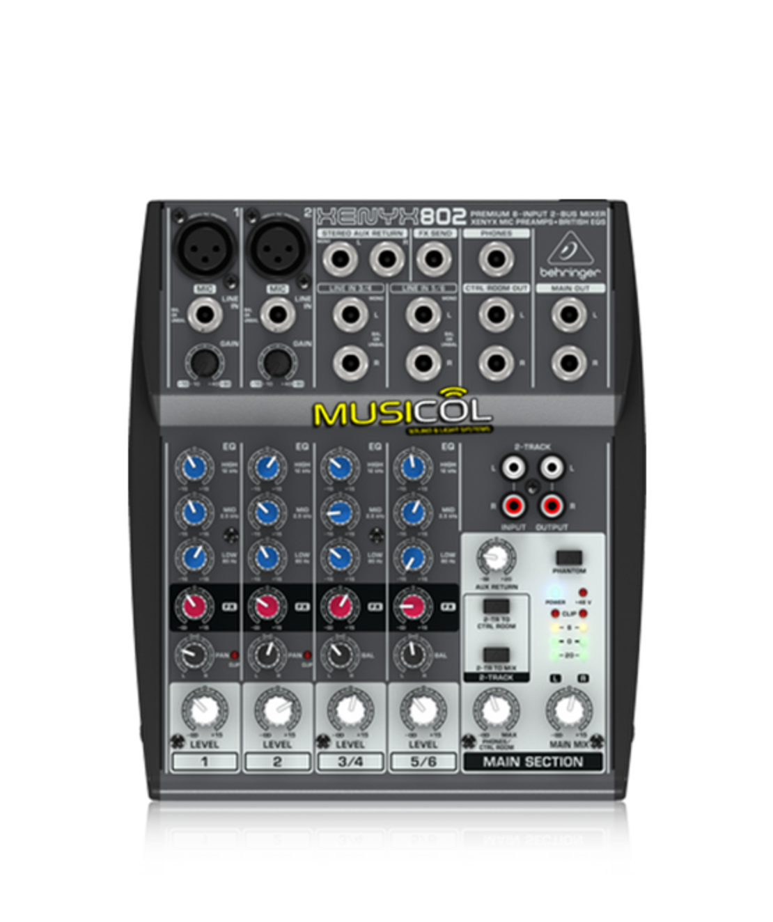 מיקסר 6 כניסות XENYX 802