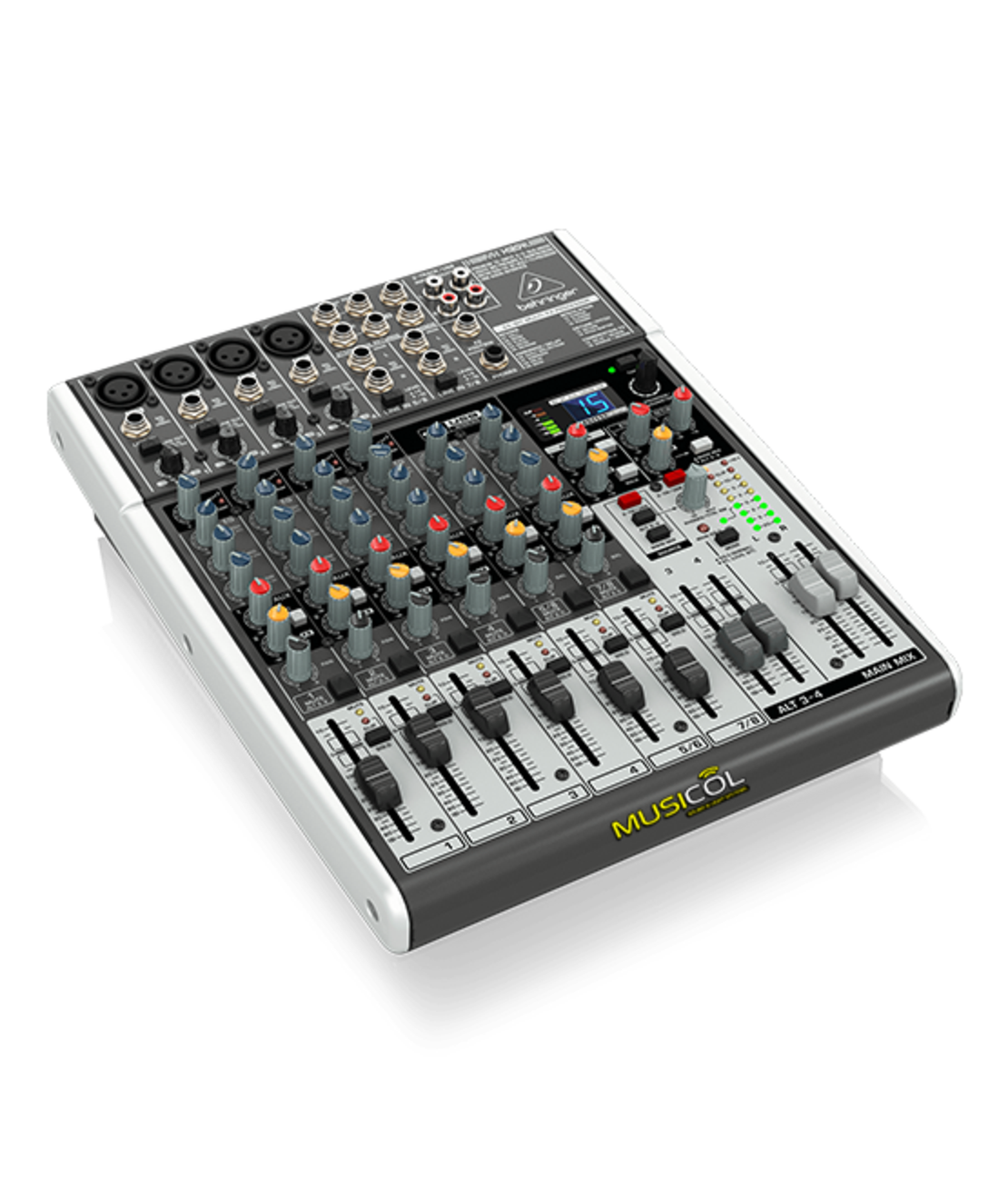 מיקסר 8 כניסות ואפקט לשירה XENYX X1204USB