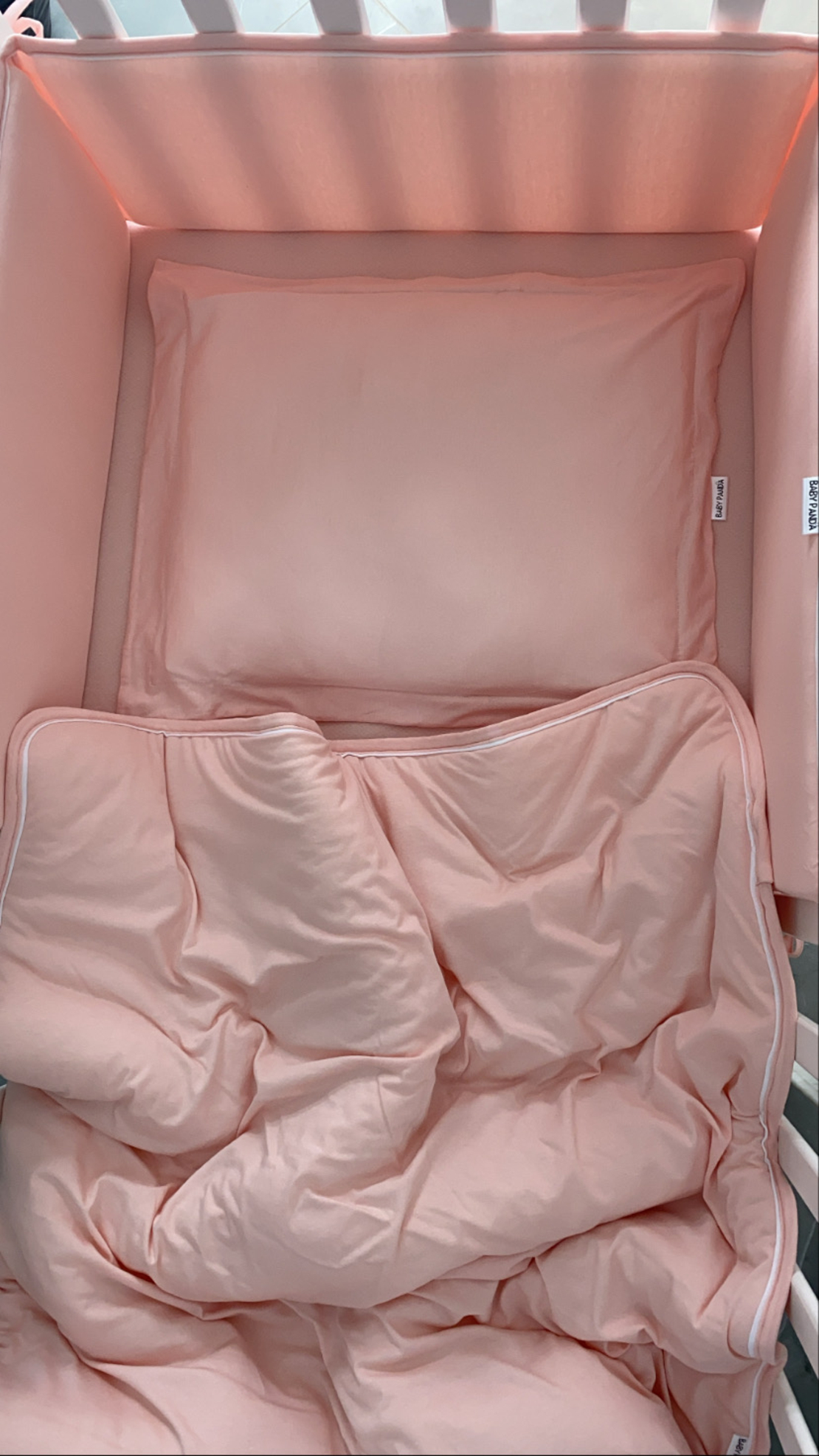 סדין למיטת תינוק| NEW PINK