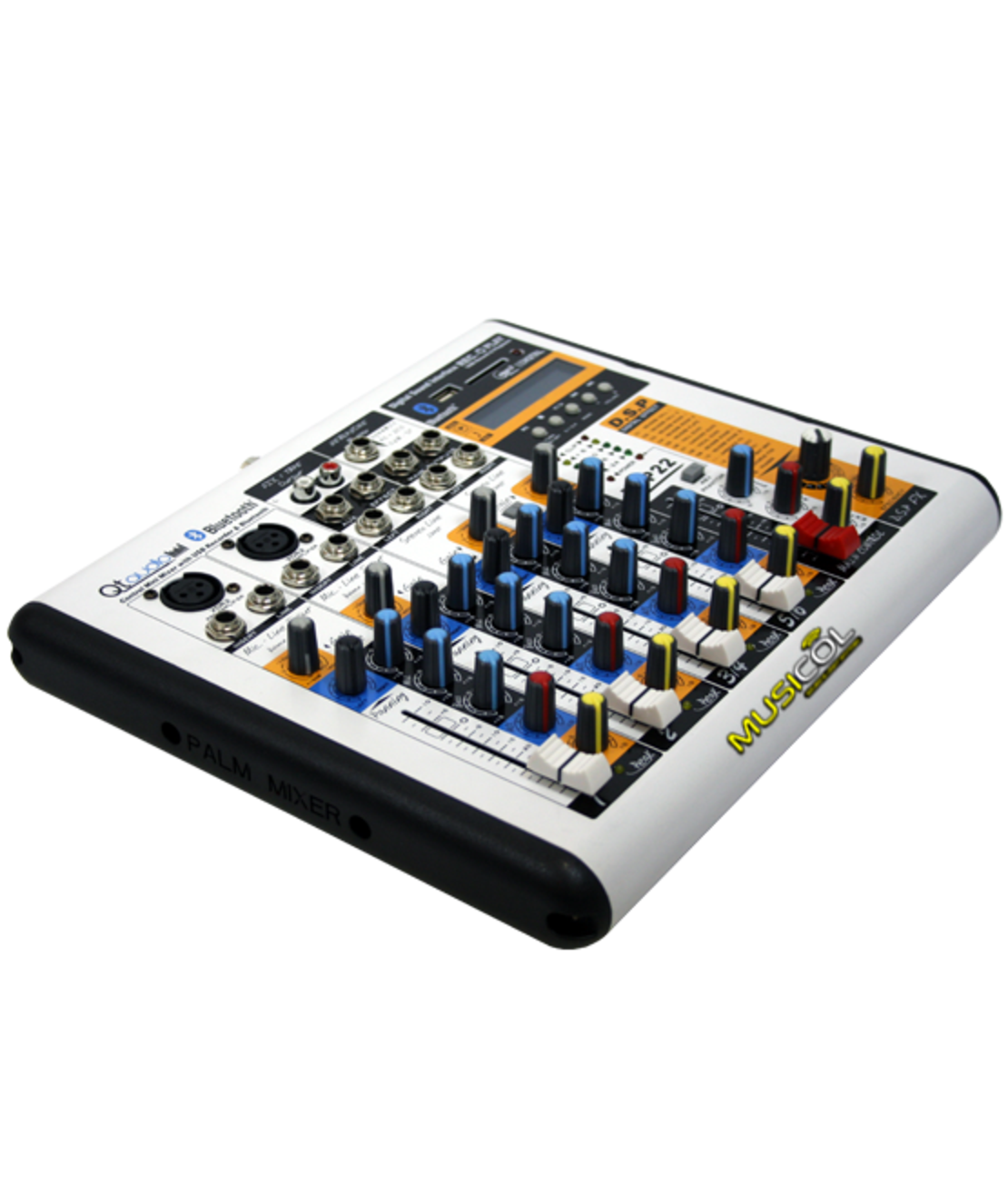 מיקסר 6 כניסות, אפקט ובלוטוס QT-AUDIO ESP22