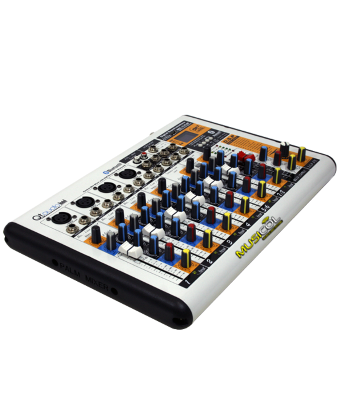 מיקסר 8 כניסות, אפקט ובלוטוס QT-AUDIO ESP42