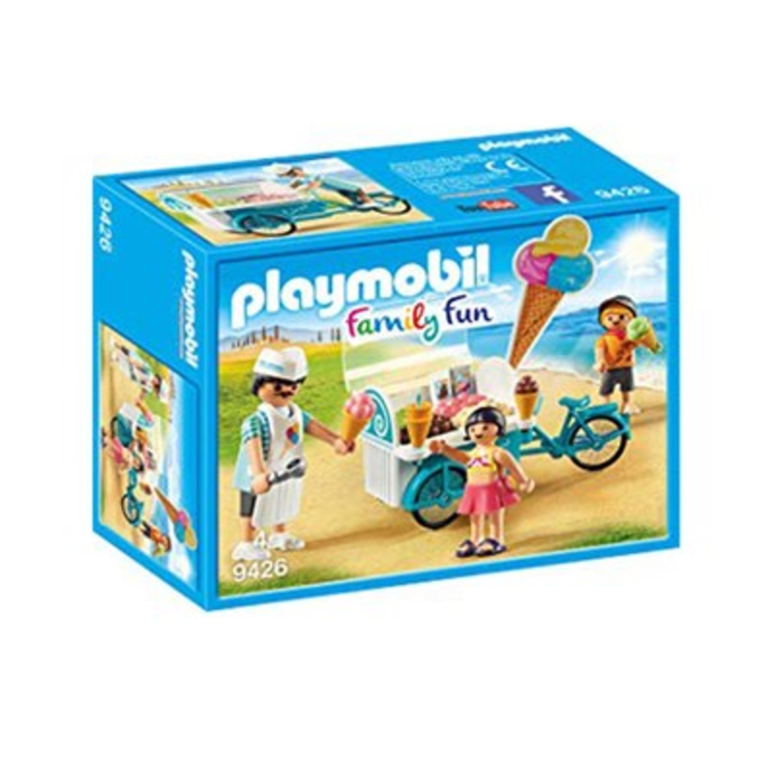 פליימוביל 9426 - תלת אופן למכירת גלידה