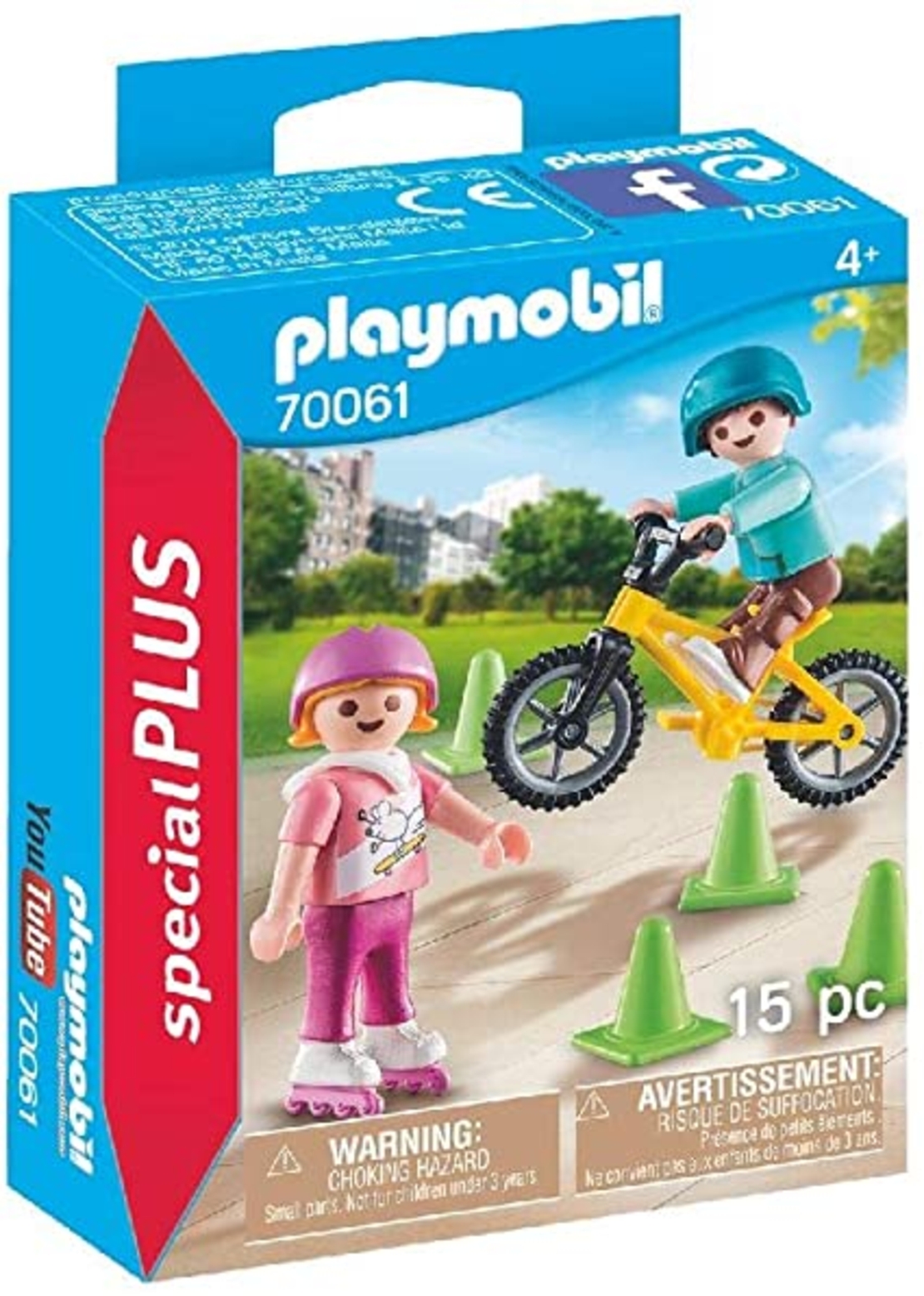 פליימוביל 70061 - ספיישל ילדים עם אופניים וגלגיליות