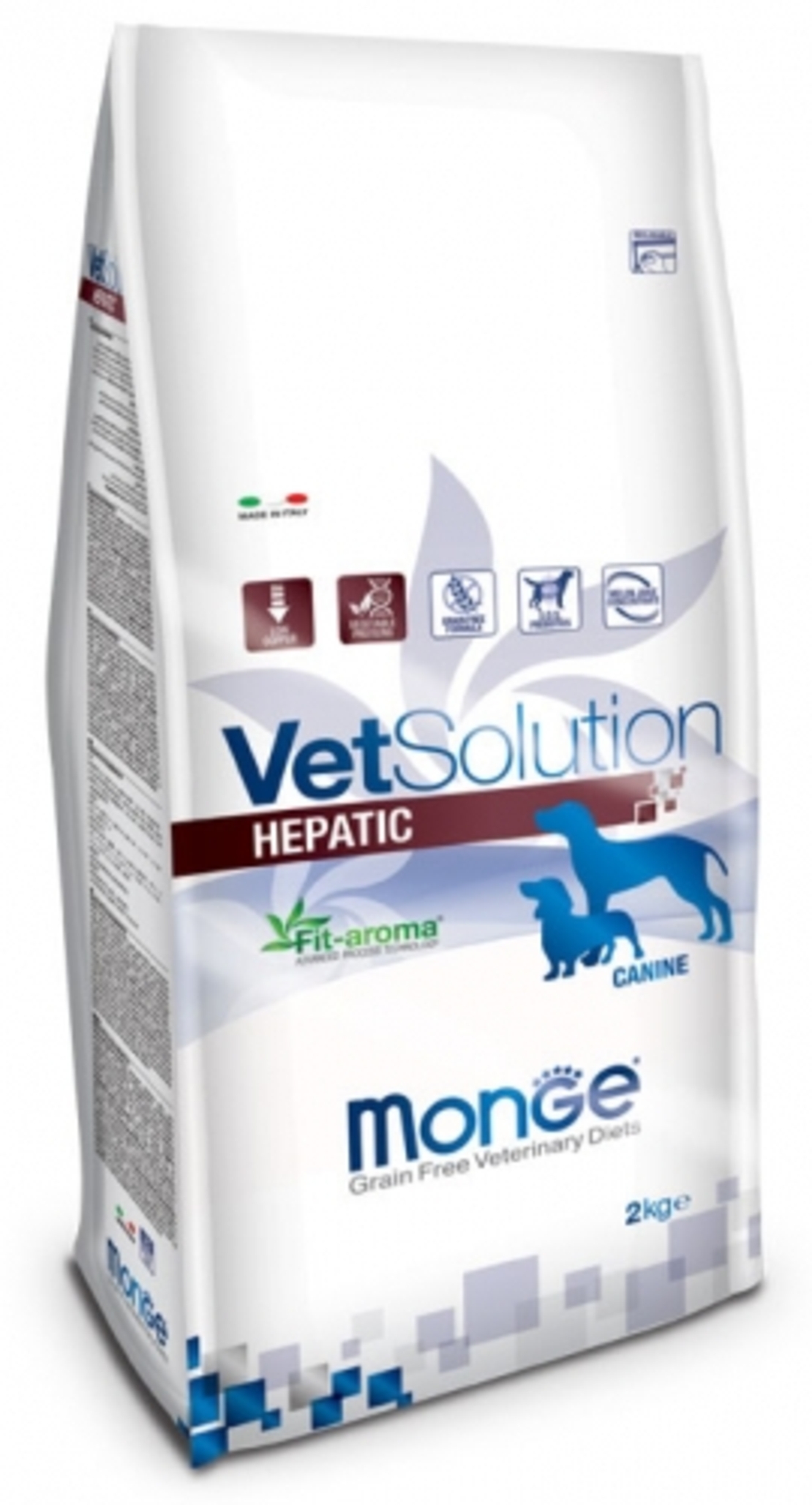 MONGE VetSolution  מונג' וט סולושן הפטיק מזון רפואי לכלבים עם בעיות כבד 12 ק