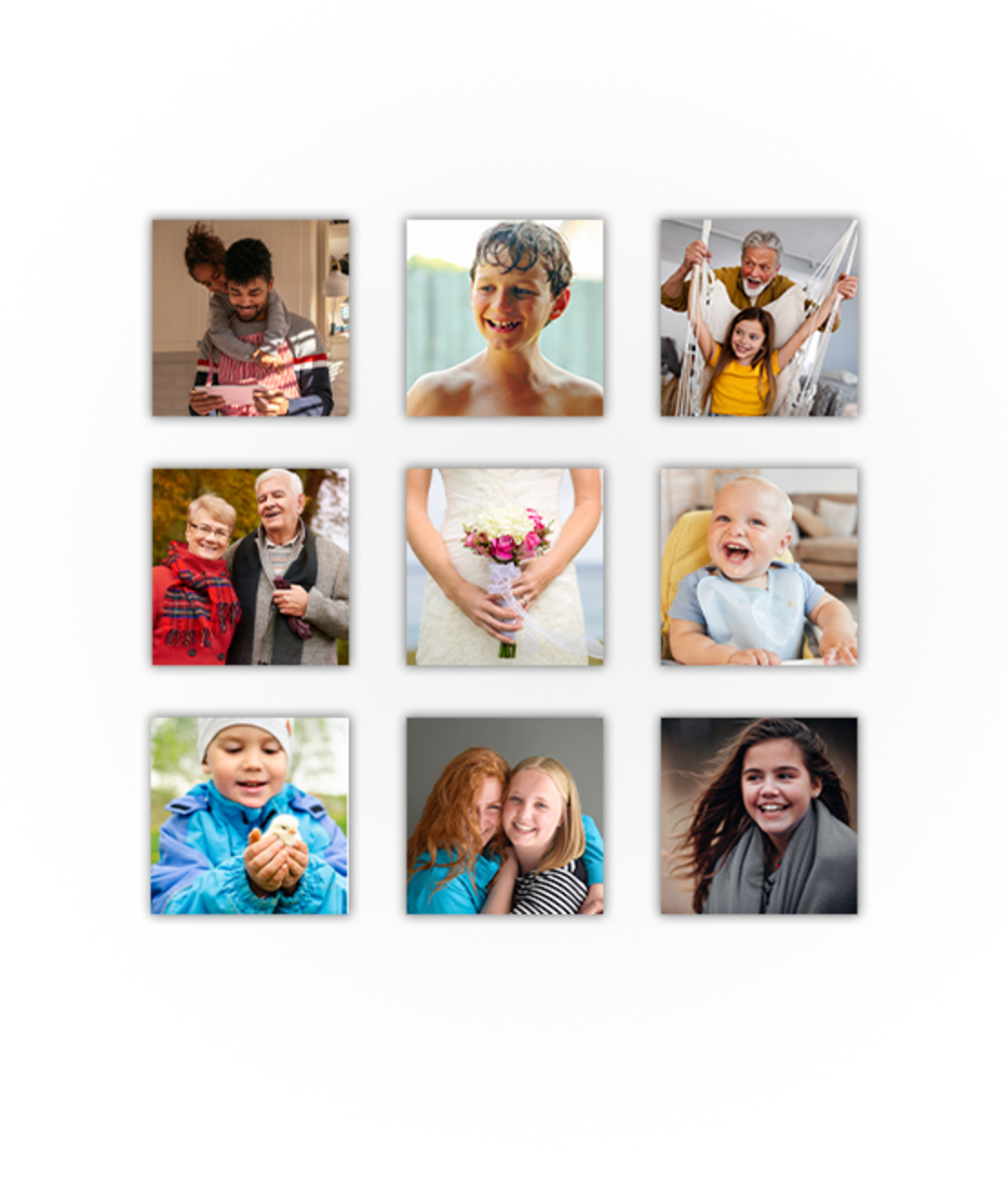 אינסטבלוק פי 9 - בלוק עץ לתלייה בגודל 19*19 ס