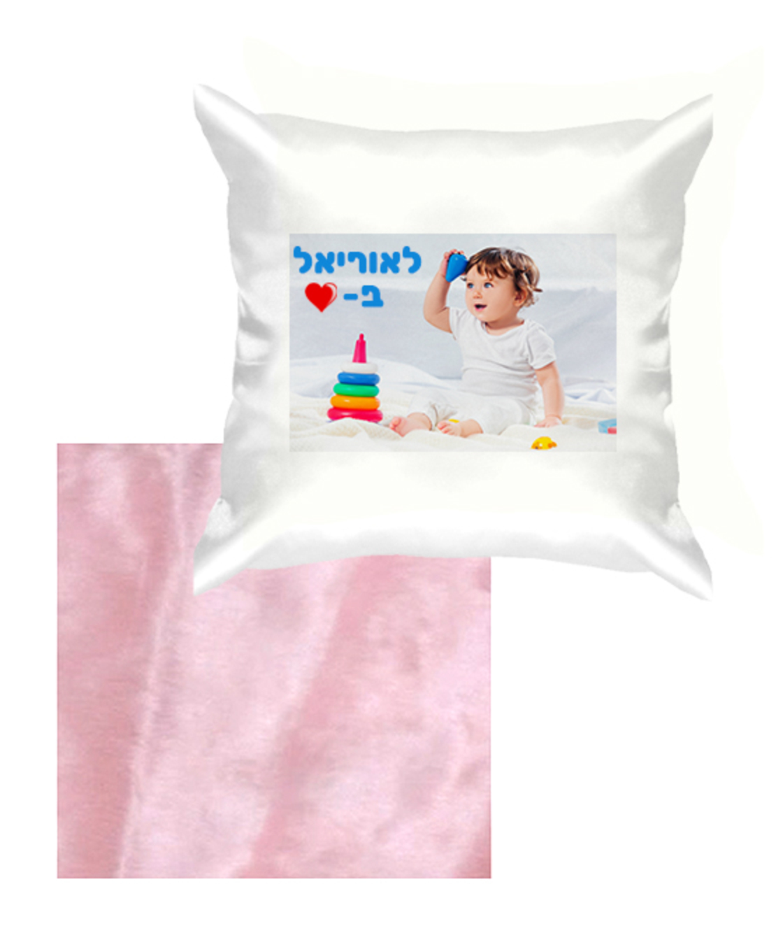 הדפסה על כרית נוי בצורת ריבוע פרווה