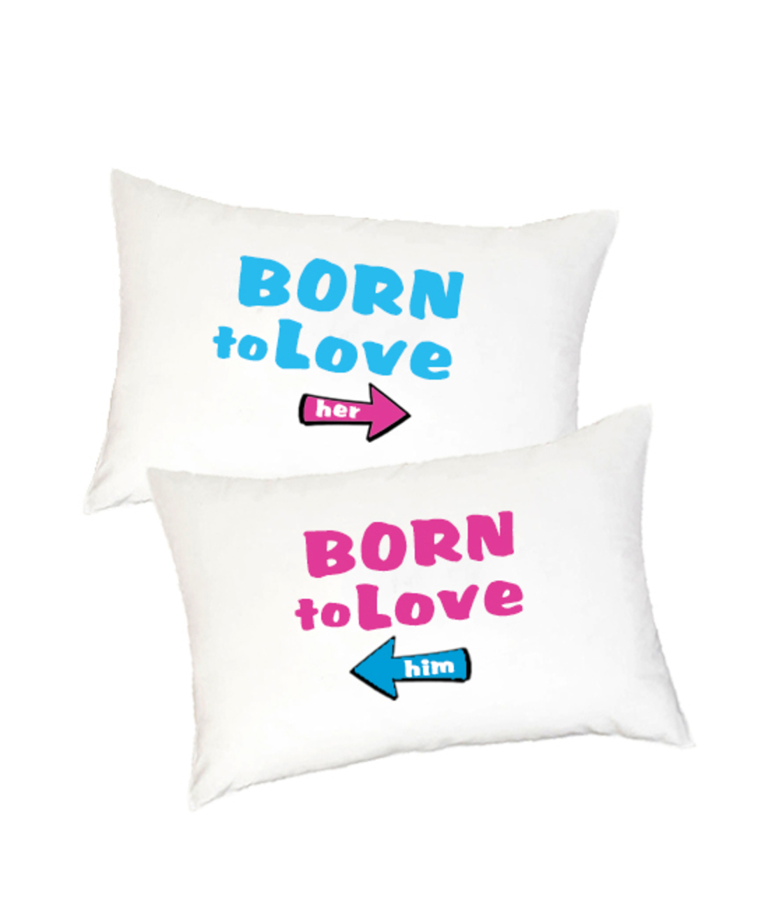 הדפסה על ציפית לכרית זוגי