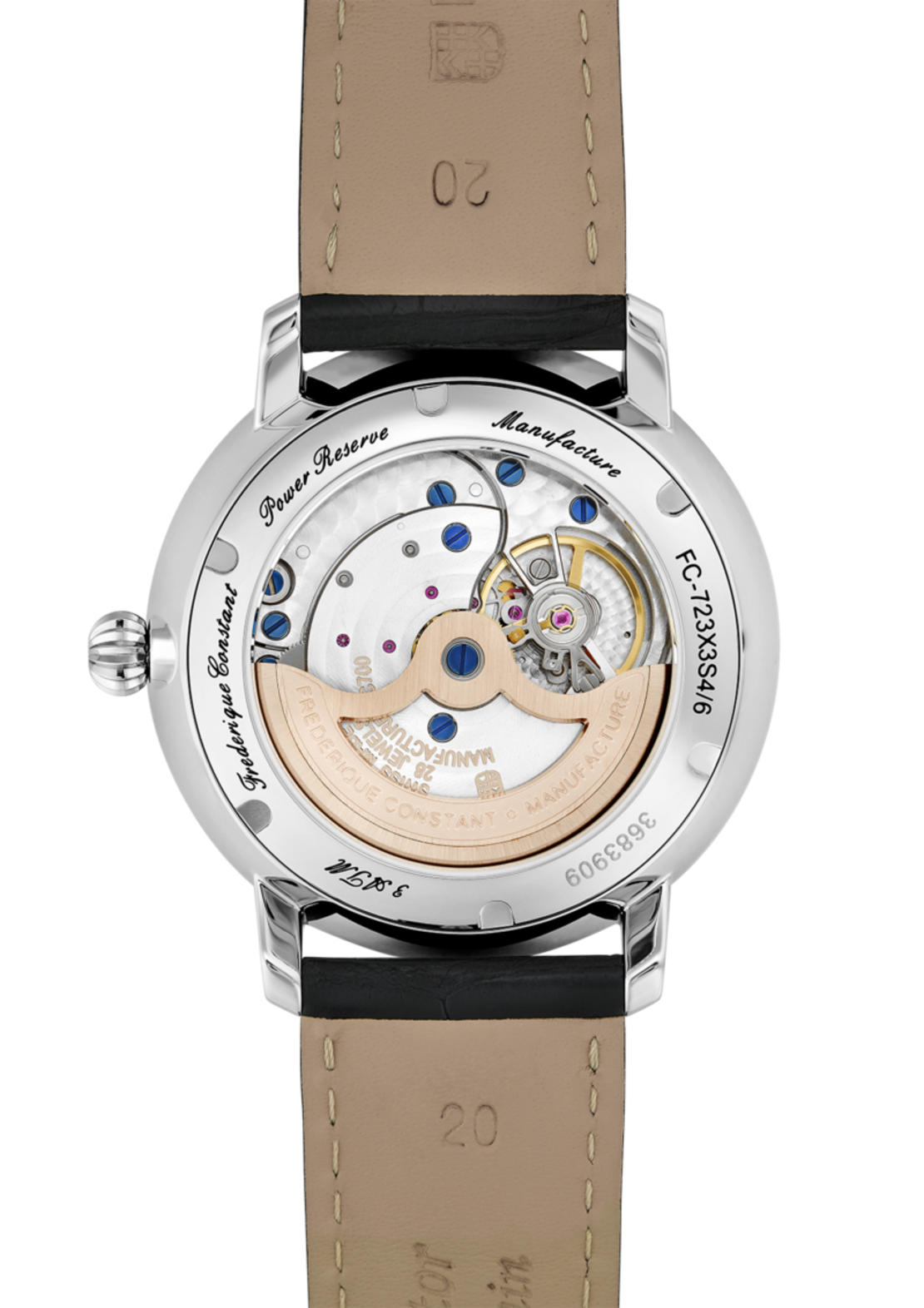 שעון Frederique Constant Slimelie Power Reserve Manufacture FC-723WR3S6