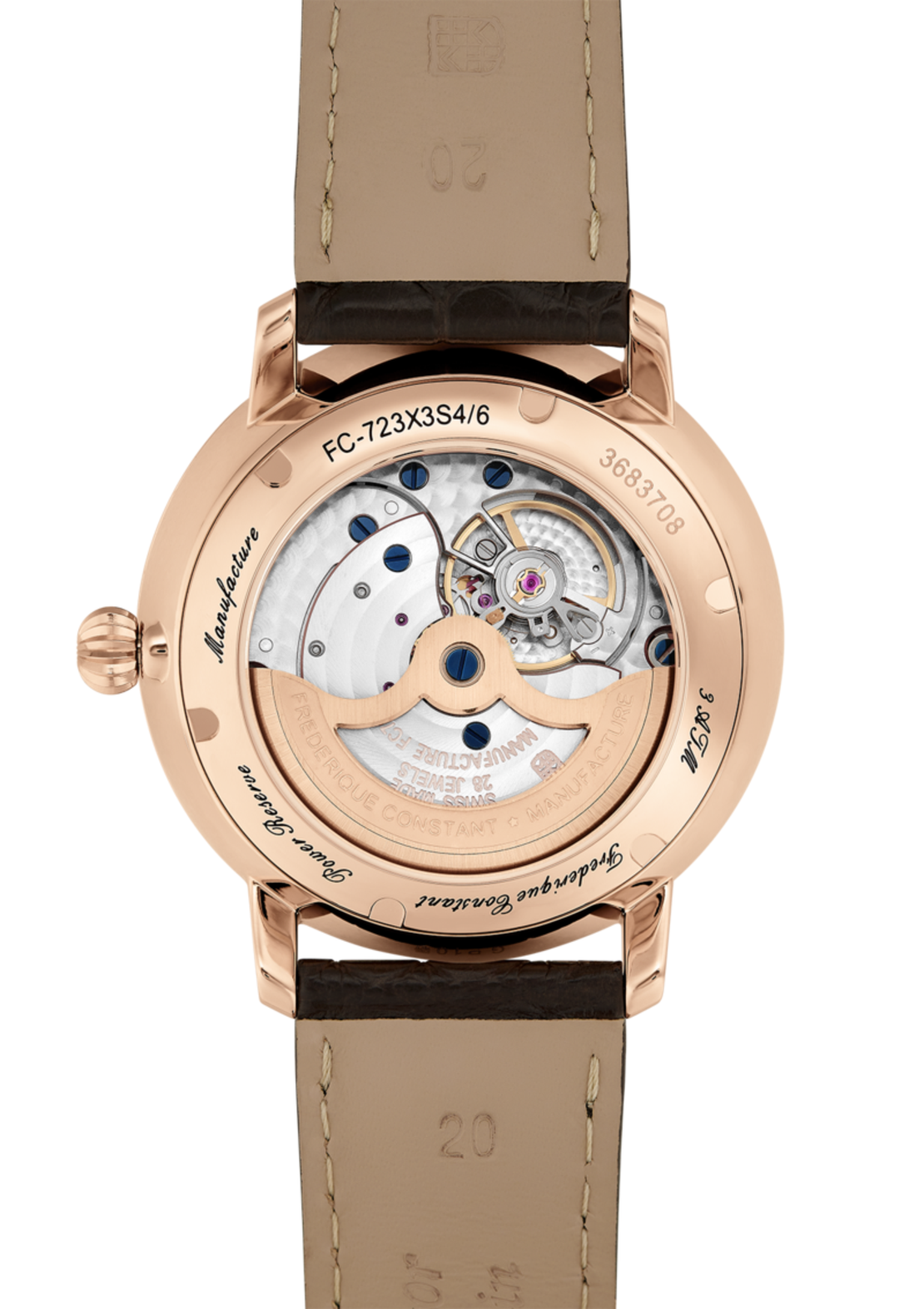 שעון Frederique Constant Slimelie Power Reserve Manufacture FC-723WR3S4