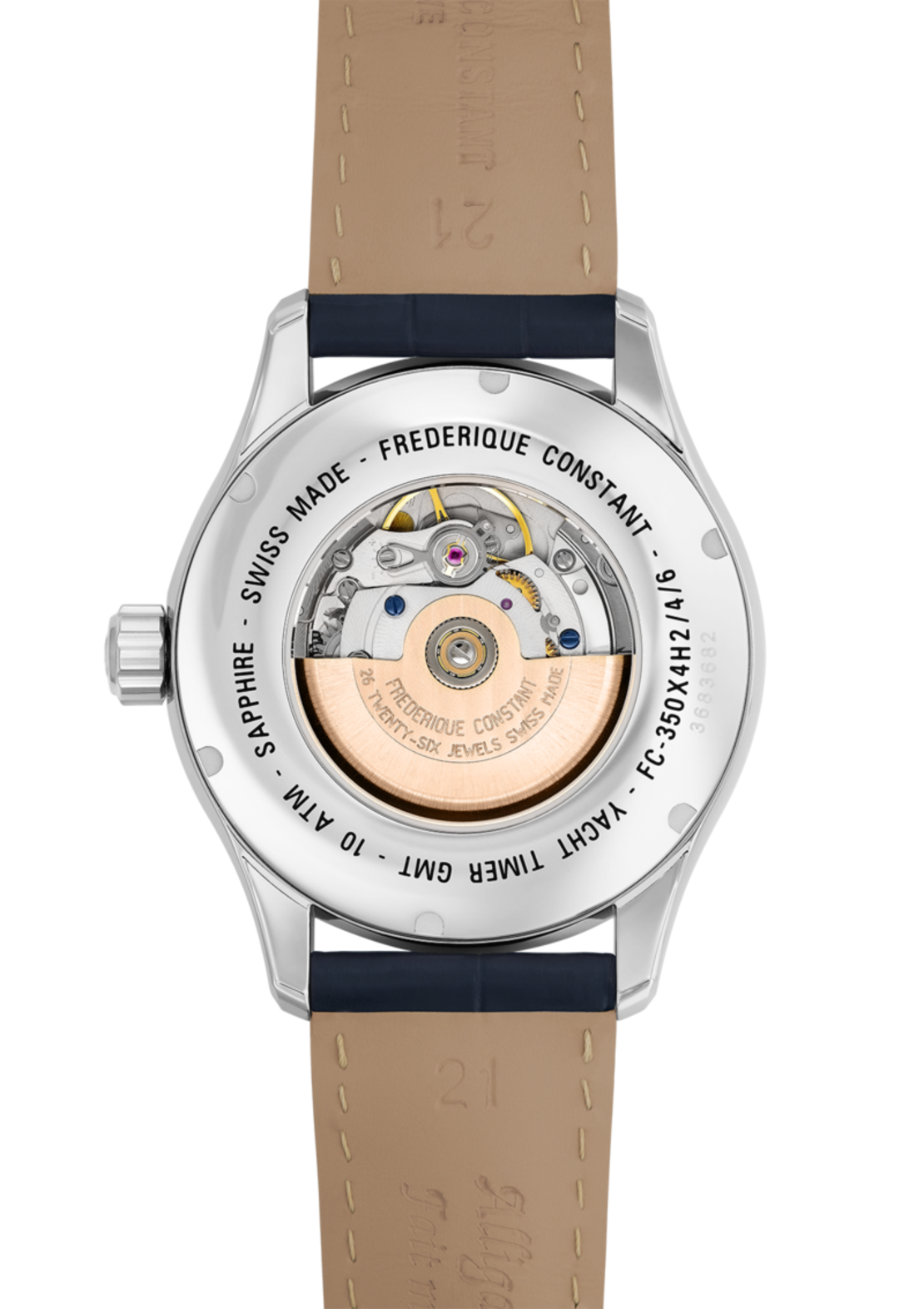 שעון  Frederique Constant Yacht Timer GMTR FC-350NT4H6