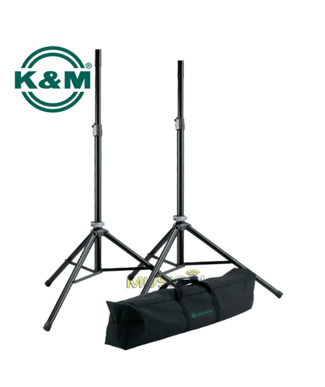 זוג סטנדים לרמקול כולל תיק נשיאה König & Meyer 21449