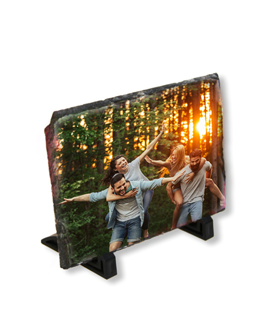 הדפסת על אבן בזלת בגודל 20X15 ס