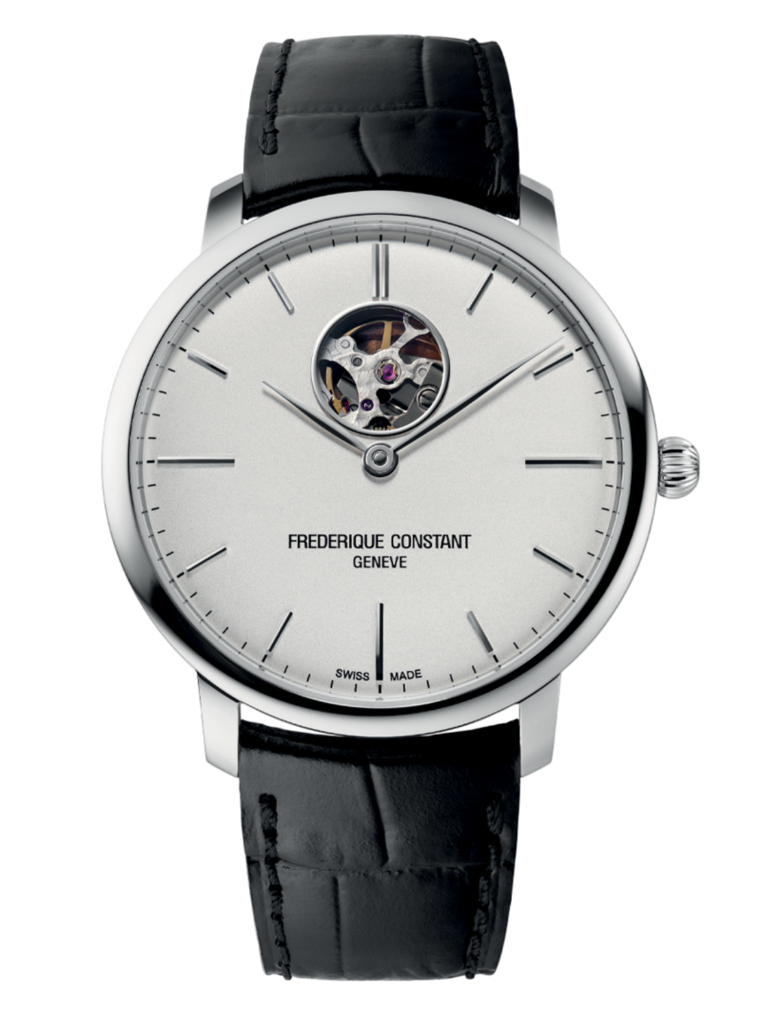 שעון Frederique Constant Slimeline Heart Beat Automatic FC-312S4S6
